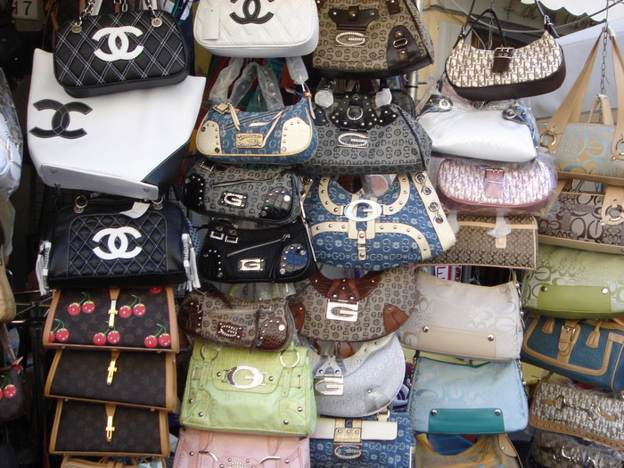 Fake purses counterfeit human trafficking