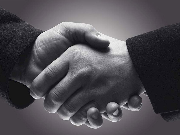 hand shake goodwill ambassador