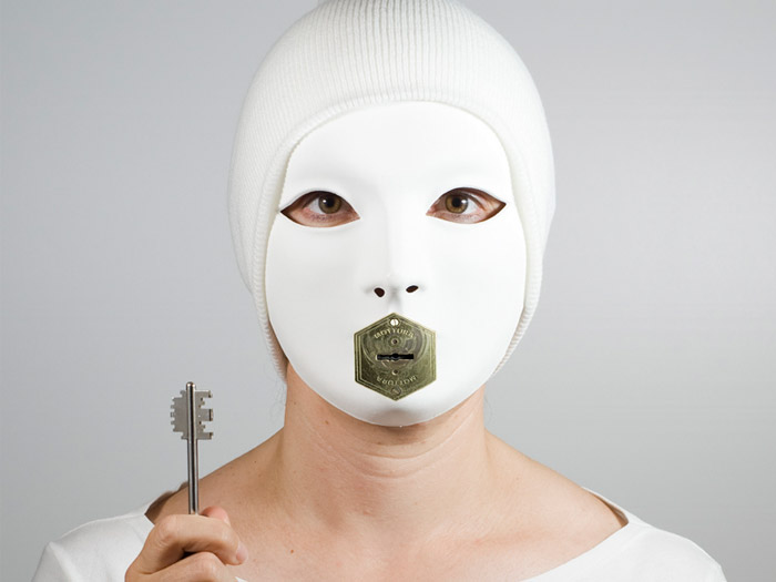 woman with key secret