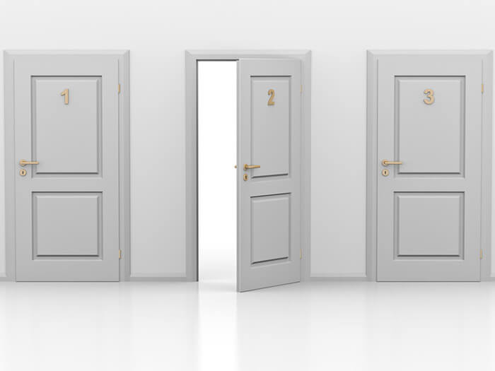 Three Doors to a Registered Trademark: Your Choice